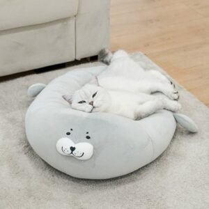 반려동물 강아지 고양이 매트 물개 방석 쿠션