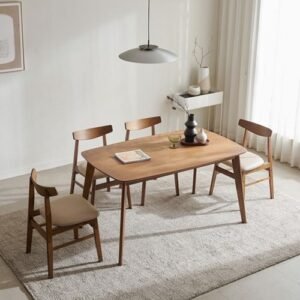 데바 원목 식탁세트 4인 2인 1400 1200 (고객조립)