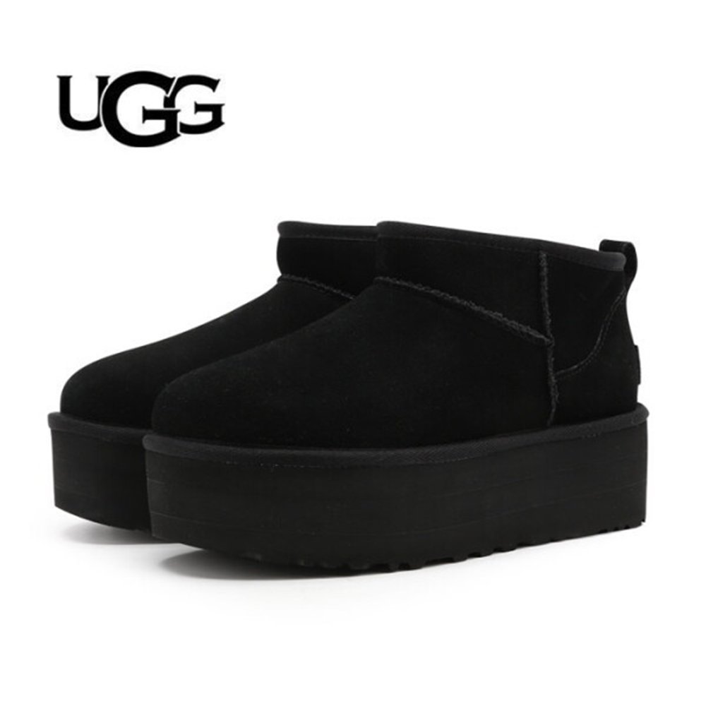 UGG 어그 W 클래식 울트라 미니 플랫폼 부츠 1135092-BLK