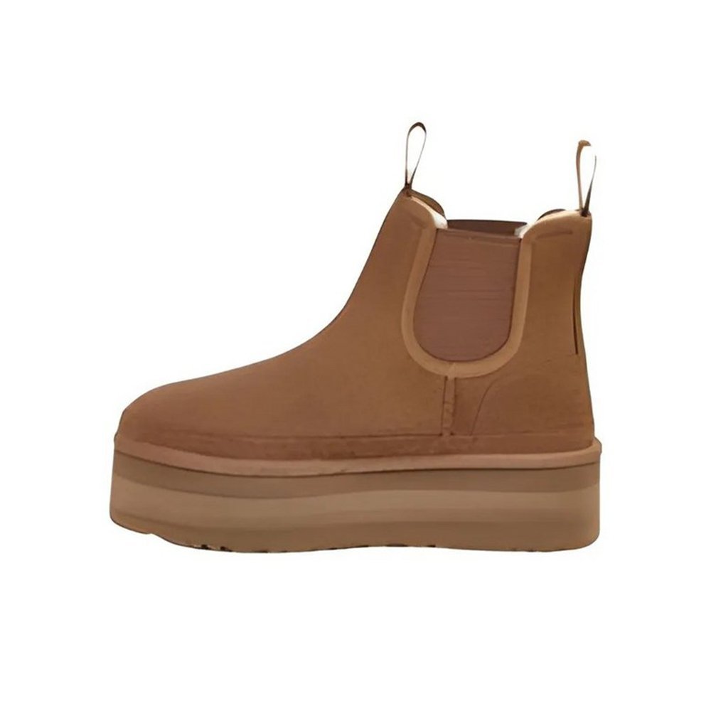 UGG 어그 뉴멜 플랫폼 첼시 부츠 체스트넛 1134526-CHE