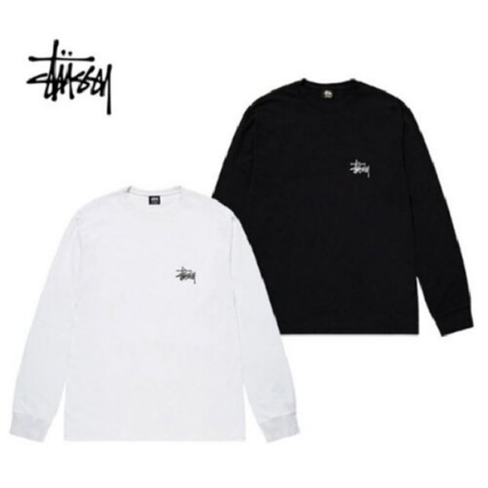 스투시 stussy 빅로고 베이직 롱슬리브 긴팔 티셔츠 P357841629